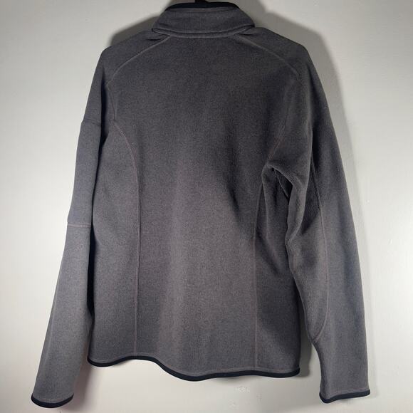 Patagonia Gray Full Zip Fleece Better Sweater Sporty Jacket Women's Large - Picture 2 of 16
